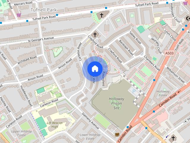 Townhouse for rent in London Borough of Islington, Greater London