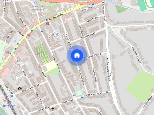 House for rent in Bournbrook, West Midlands