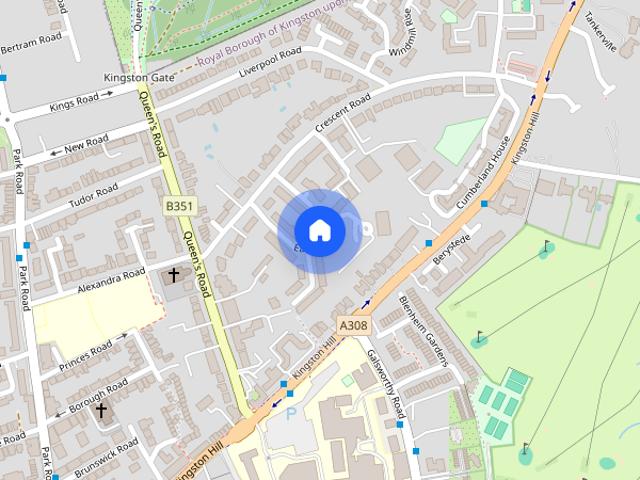Townhouse for rent in Royal Borough of Kingston upon Thames, Greater London
