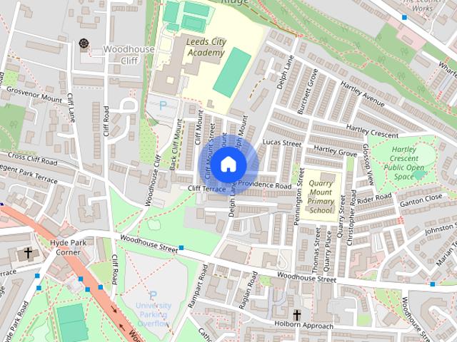 House for rent in Woodhouse Cliff, Leeds