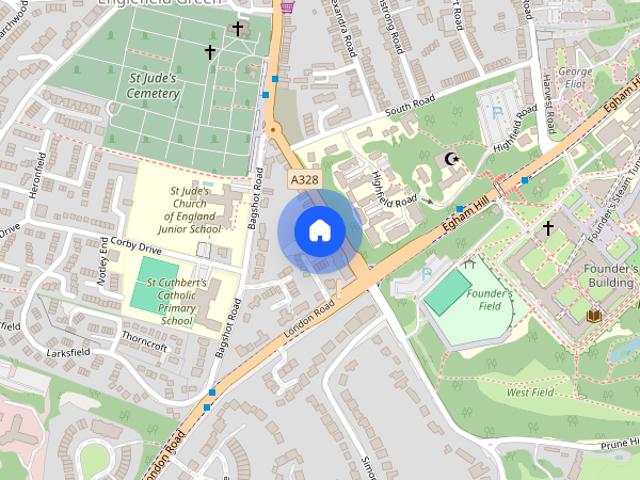 Apartment for rent in Row Town, Surrey