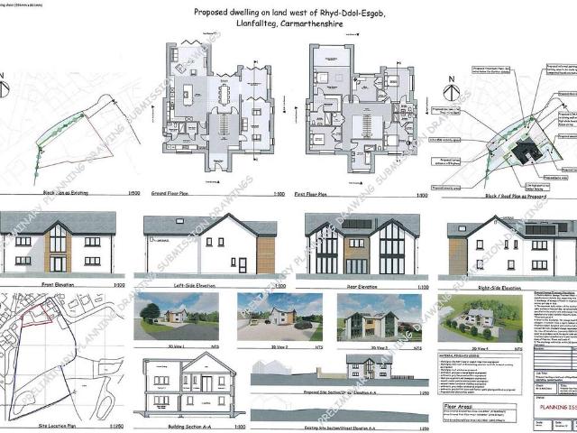 Land for sale in Llanfallteg, Wales