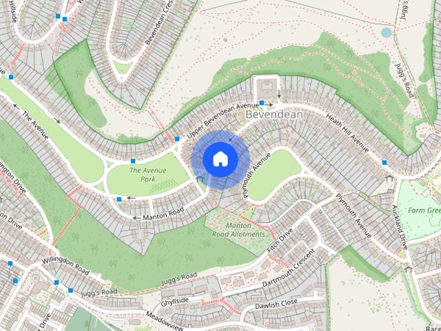 Townhouse for rent in Bevendean, Brighton & Hove