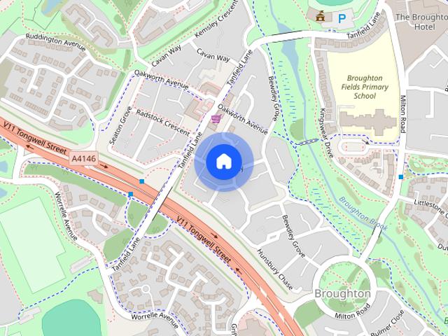 Townhouse for rent in Monkston Park, Milton Keynes