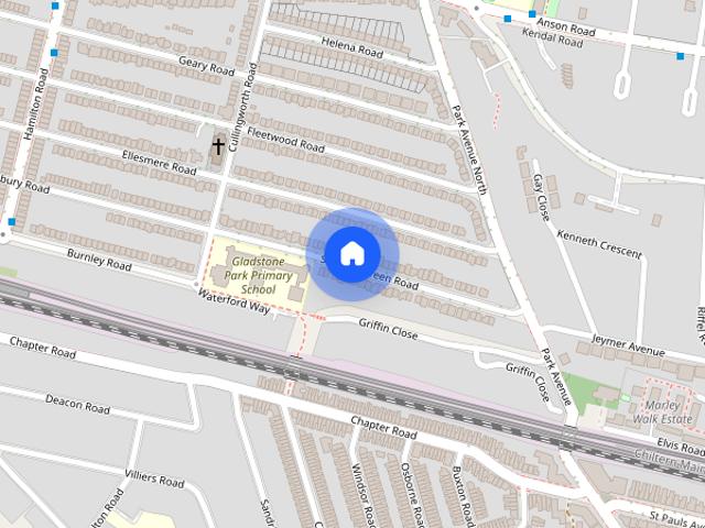 House for rent in Dudden Hill, Greater London