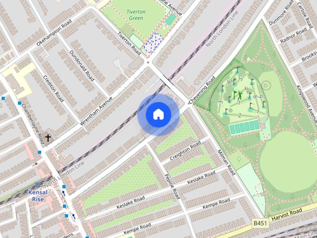 House for rent in Brondesbury Park, Greater London