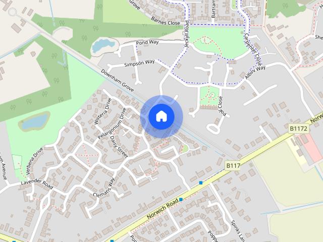Townhouse for rent in Wymondham, Burgh St Peter