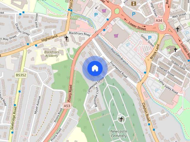 House for rent in Poolfields, Newcastle-under-Lyme