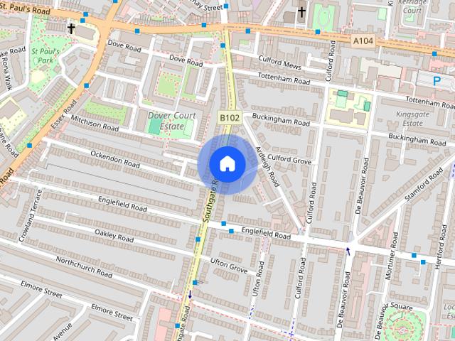 Townhouse for rent in De Beauvoir Town, Greater London