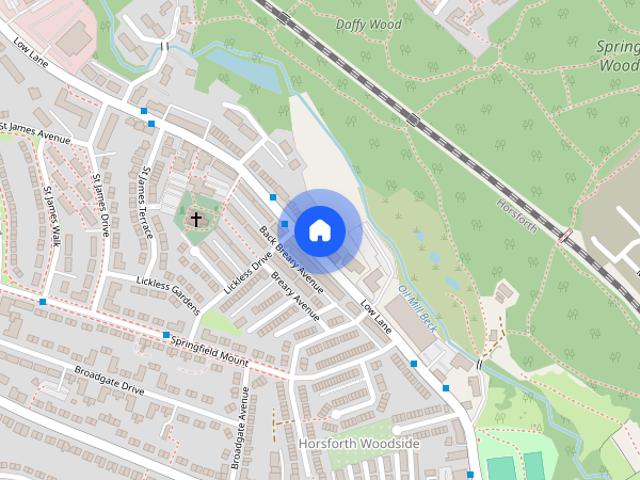 Townhouse for rent in Troy, Leeds