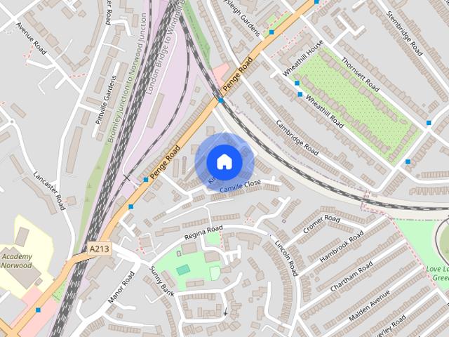 Townhouse for rent in London Borough of Croydon, Greater London
