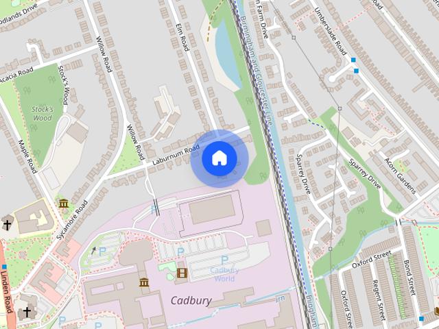 Townhouse for rent in Stirchley, West Midlands