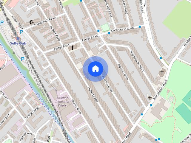 Townhouse for rent in Stirchley, West Midlands