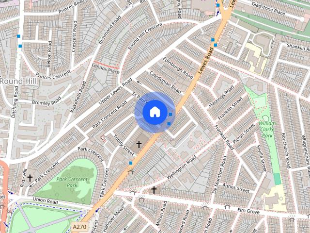 Townhouse for rent in Round Hill, Brighton & Hove