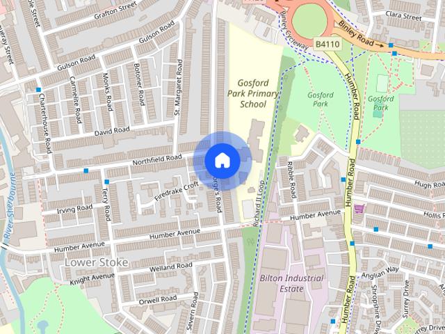 Townhouse for rent in West Midlands