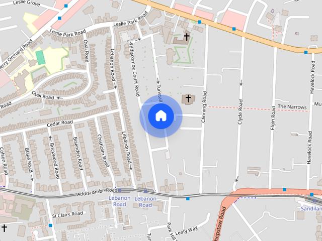 Townhouse for rent in London Borough of Croydon, Addiscombe