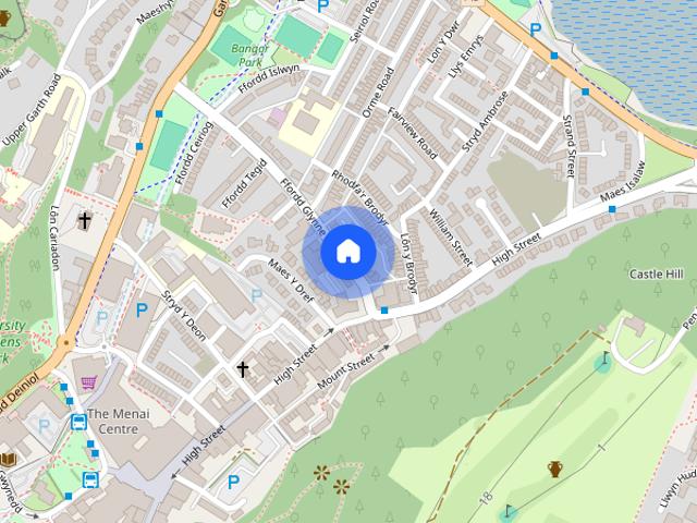 Townhouse for rent in Bangor, Wales