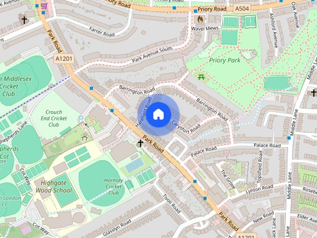 Townhouse for rent in Crouch End, Greater London