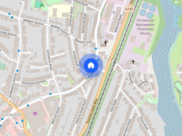 Townhouse for rent in Portswood, City Of Southampton