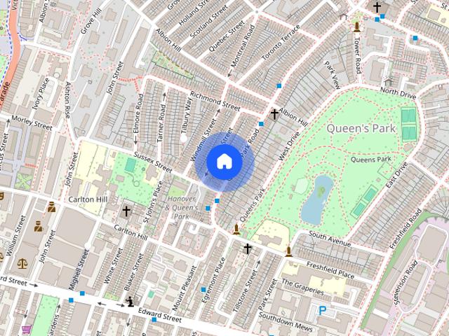 Townhouse for rent in Queen's Park, Brighton & Hove