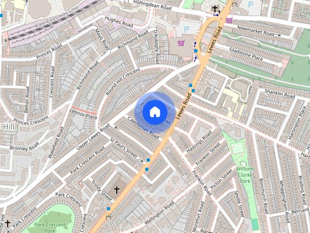 Townhouse for rent in Round Hill, Brighton & Hove