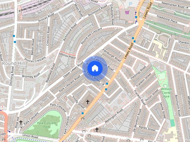 Townhouse for rent in Round Hill, Brighton & Hove