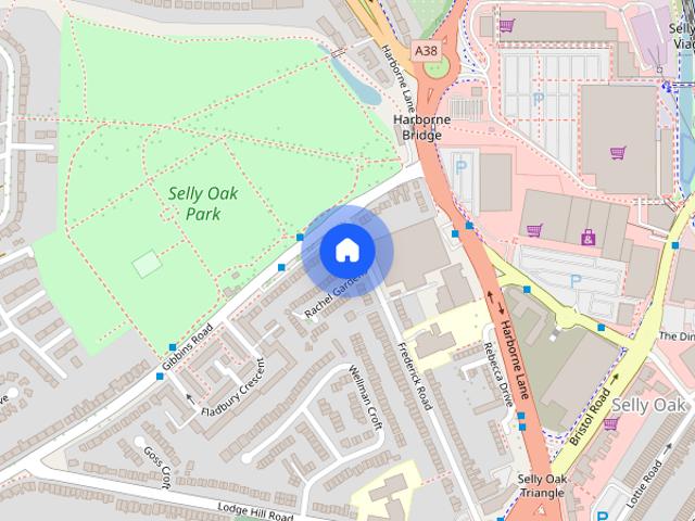 Townhouse for rent in Selly Oak, West Midlands