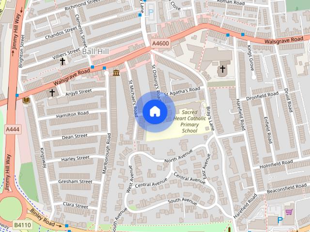 Townhouse for rent in Ball Hill, West Midlands