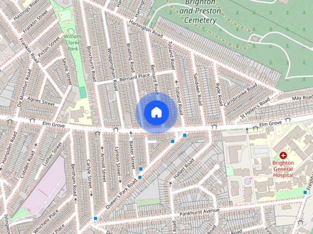 Townhouse for rent in Hanover & Queen's Park, Brighton