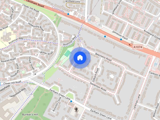 Townhouse for rent in North Earlham, East Bank