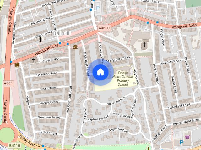 Townhouse for rent in Ball Hill, West Midlands