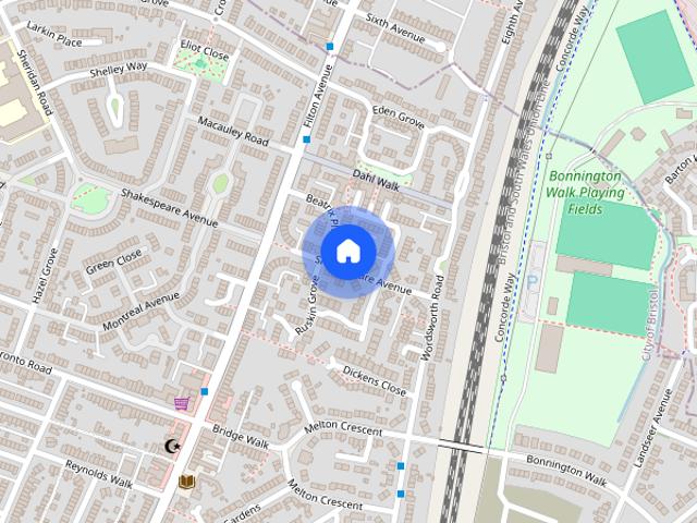 Townhouse for rent in Feckenham, City Of Bristol