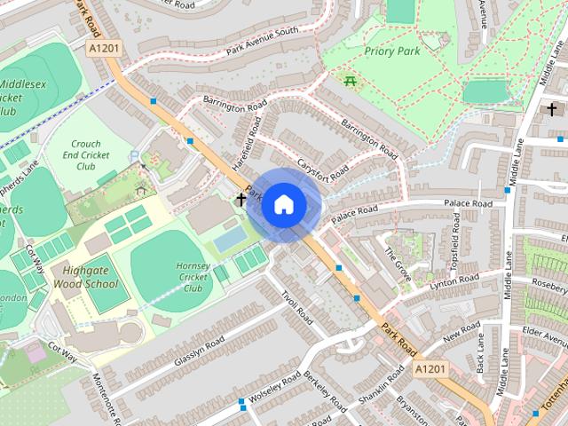 Townhouse for rent in Crouch End, Greater London