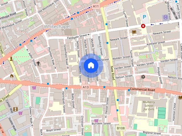 Townhouse for rent in St. George in the East, Whitechapel