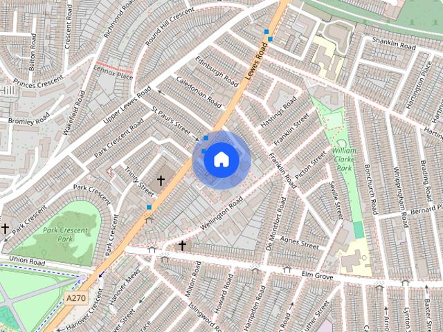 Townhouse for rent in Round Hill, Brighton & Hove