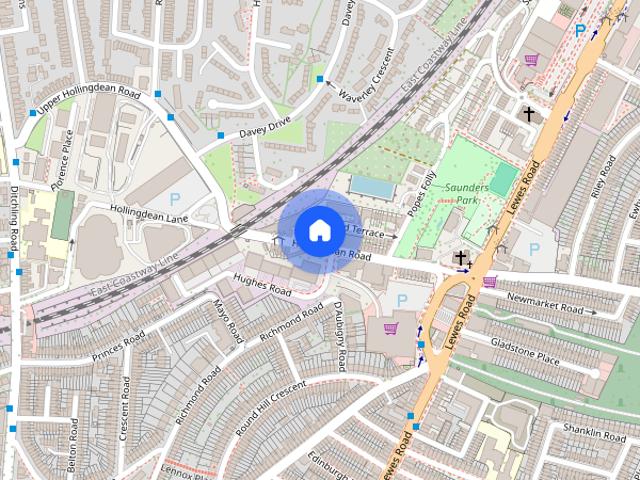 Townhouse for rent in Round Hill, Brighton & Hove