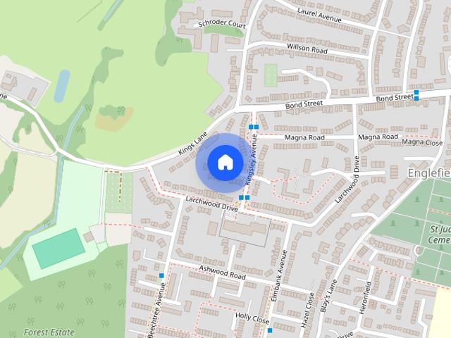 Townhouse for rent in Row Town, Surrey