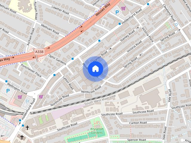 Townhouse for rent in Springbourne, Bournemouth