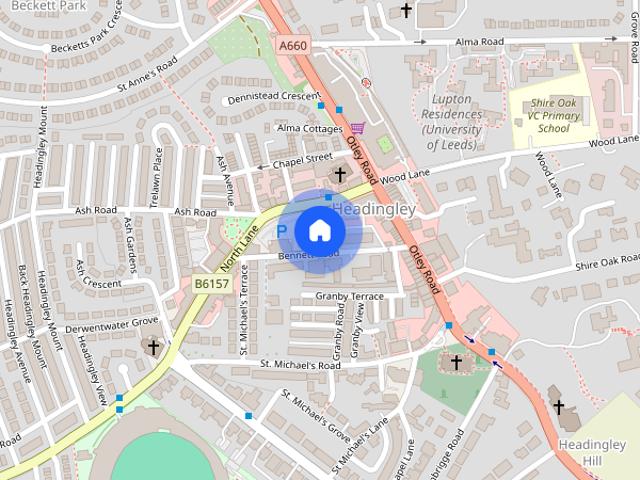 Townhouse for rent in Beckett Park, Headingley