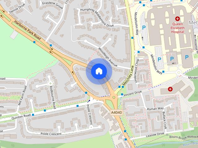 Townhouse for rent in Harborne, West Midlands
