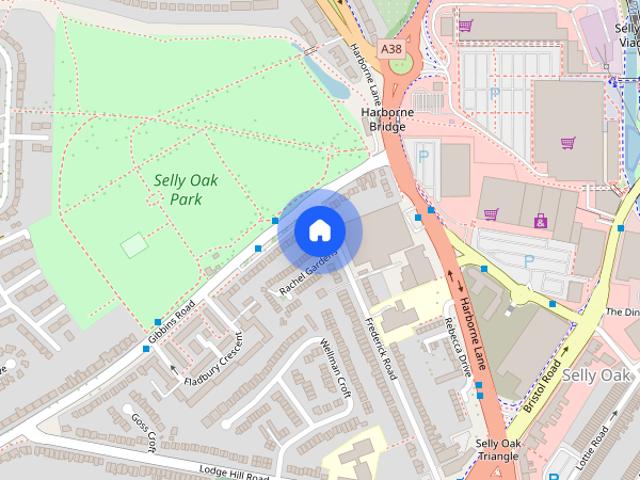 Townhouse for rent in Selly Oak, West Midlands