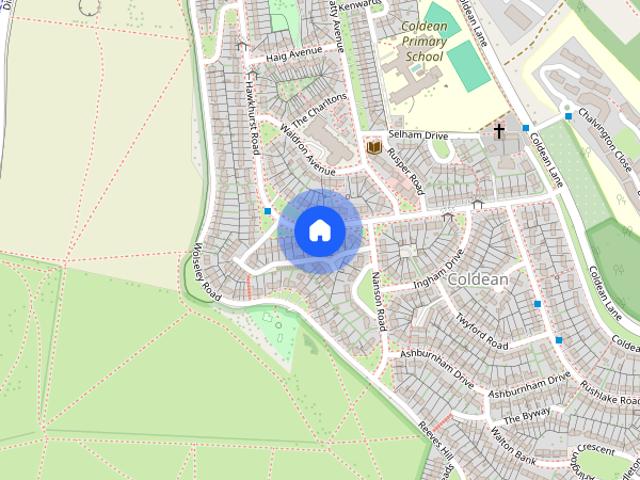 Townhouse for rent in Coldean, Stanmer