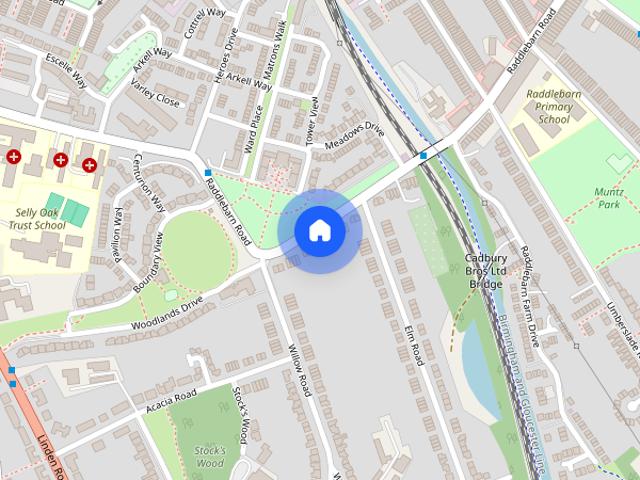 Townhouse for rent in Stirchley, West Midlands