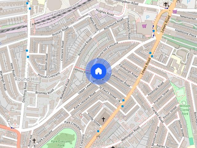 Townhouse for rent in Round Hill, Brighton & Hove