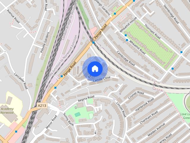 Townhouse for rent in London Borough of Croydon, South Norwood