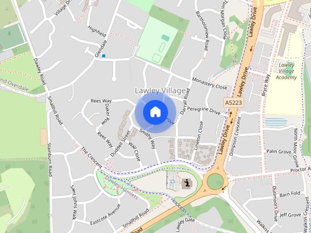 Townhouse for rent in Lawley Village, Telford
