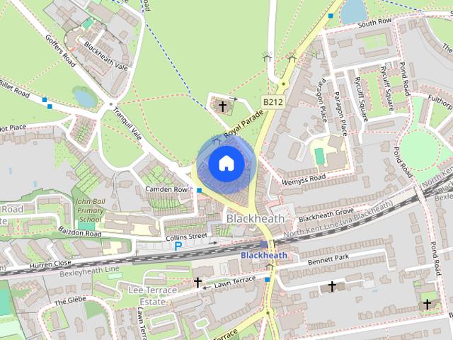 Apartment for rent in London Borough of Lewisham, Blackheath