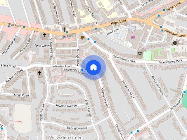 Apartment for rent in Brondesbury, Greater London