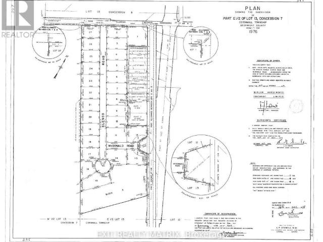 Land for sale in South Stormont, Ontario