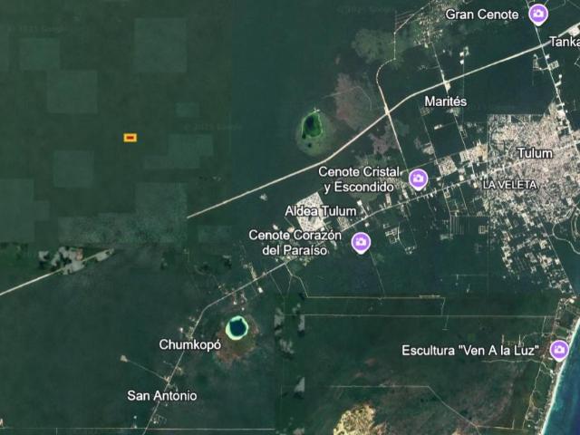 Terreno en renta en Tulum, Quintana Roo